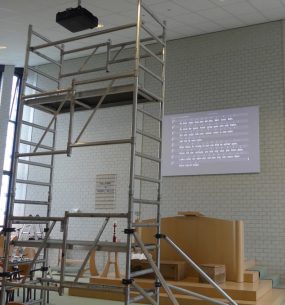 installatie_beamer_kerk1 laser beamer installatie