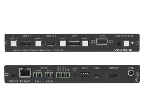KRAMER-VP-429H2_LARGE Kramer VP-429H2 HDMI-DisplayPort-VGA Switcher/Scaler - Afbeelding 6