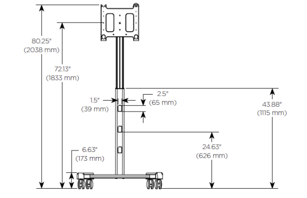 hief-mfcub-verrijdbare-trolley-voor-displays-max-65inch hief-mfcub-verrijdbare-trolley-voor-displays-max-65inch