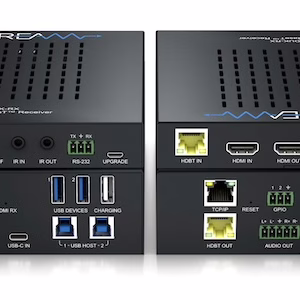 Blustream HDBaseT Extender set voor HDMI,USB-C,DisplayPort.